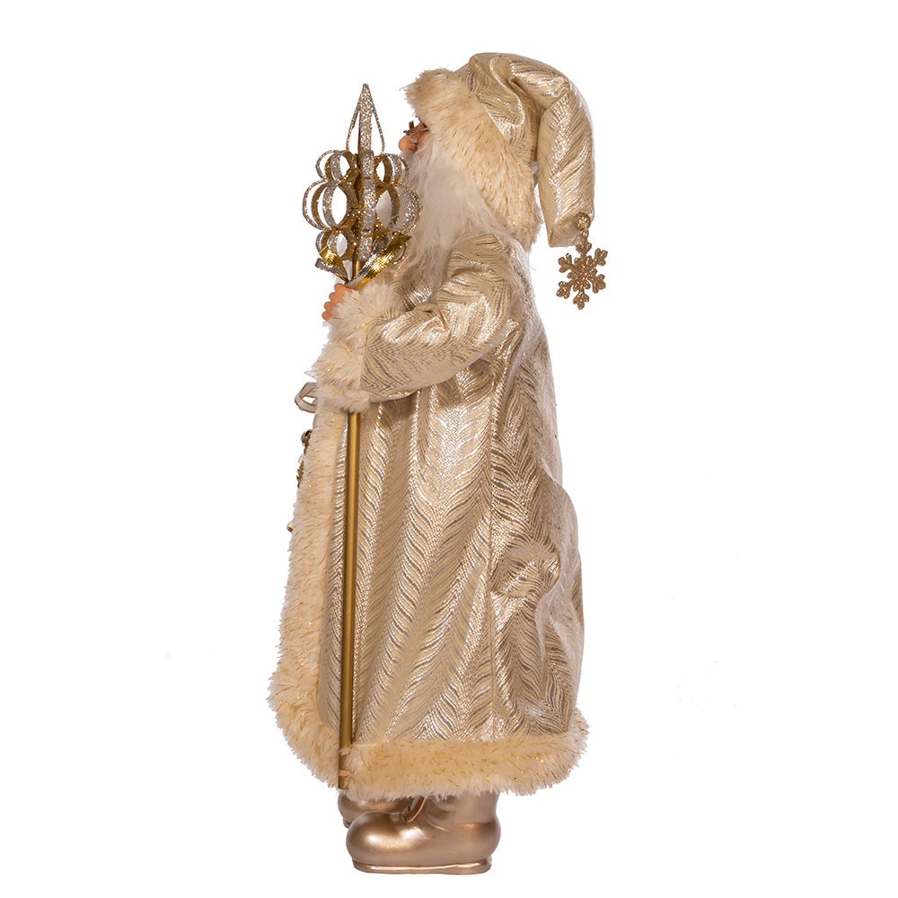 Kurt S. Adler 17“ KSA Kringles Gold Santa