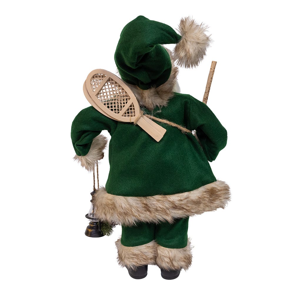 Kurt S. Adler 18.5“ KSA Kringles Winter Green Santa