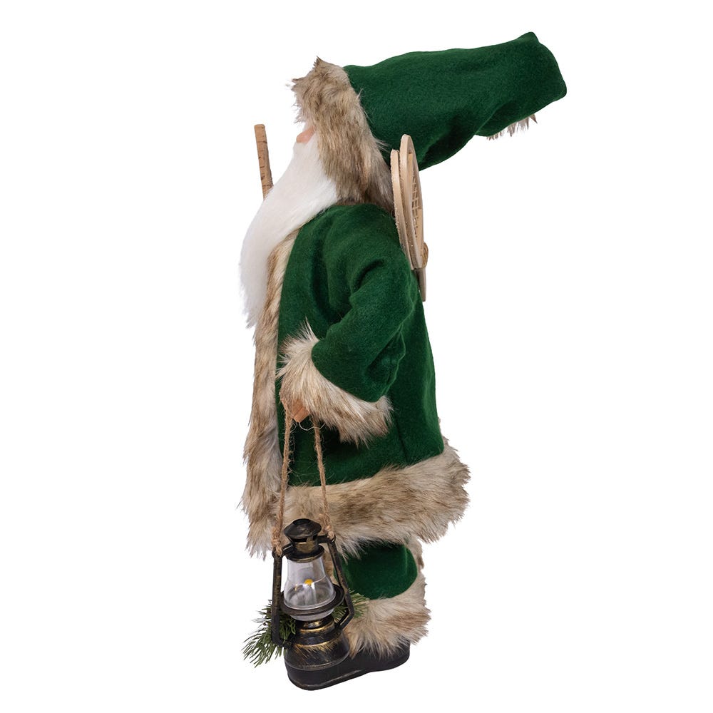 Kurt S. Adler 18.5“ KSA Kringles Winter Green Santa