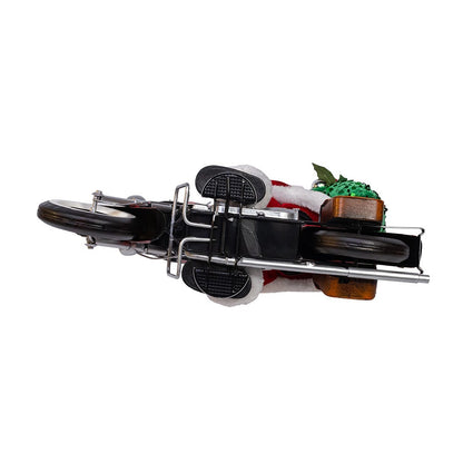 Kurt S. Adler 14“ KSA Kringles Motorcycle Santa
