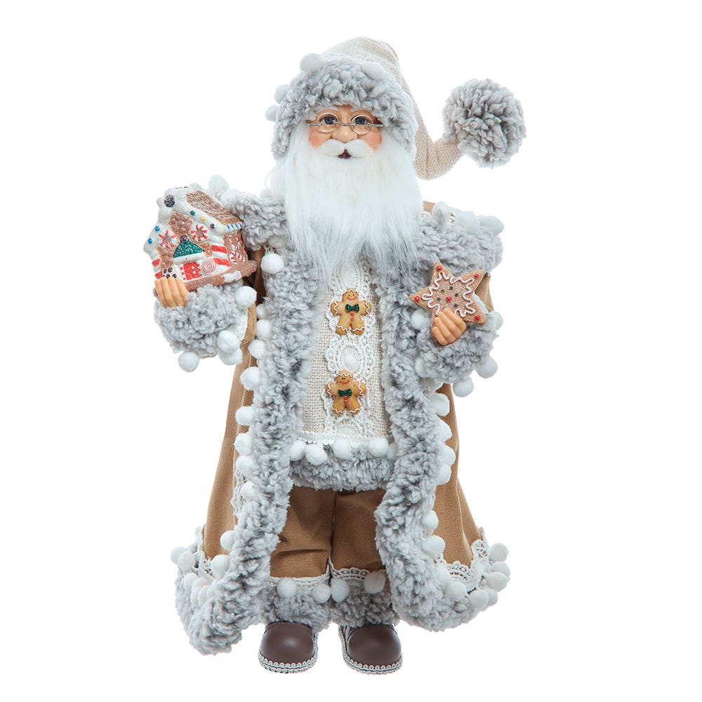 Kurt S. Adler 17.25“ KSA Kringles Standing Gingerbread Santa
