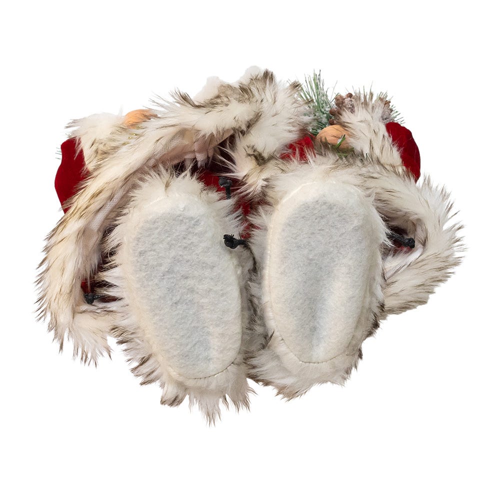 Kurt S. Adler 18“ KSA Kringles Rustic Santa With Skis