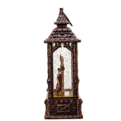 Kurt S. Adler 11“ Battery-Operated LED Lighted Nativity Scene Water Lantern