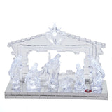 Kurt S. Adler Battery-Operated Light-Up LED Musical Nativity Scene