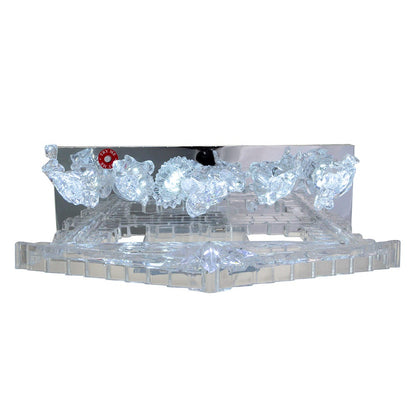 Kurt S. Adler Battery-Operated Light-Up LED Musical Nativity Scene