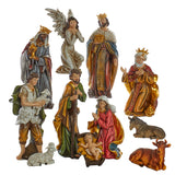 Kurt S. Adler 15“ Nativity Figurine Table Pieces, 11-Piece Set