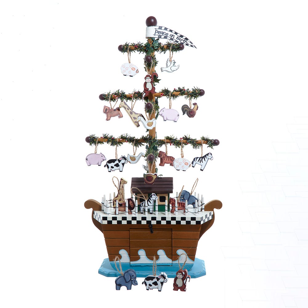 Kurt S. Adler Noah's Ark Table Piece