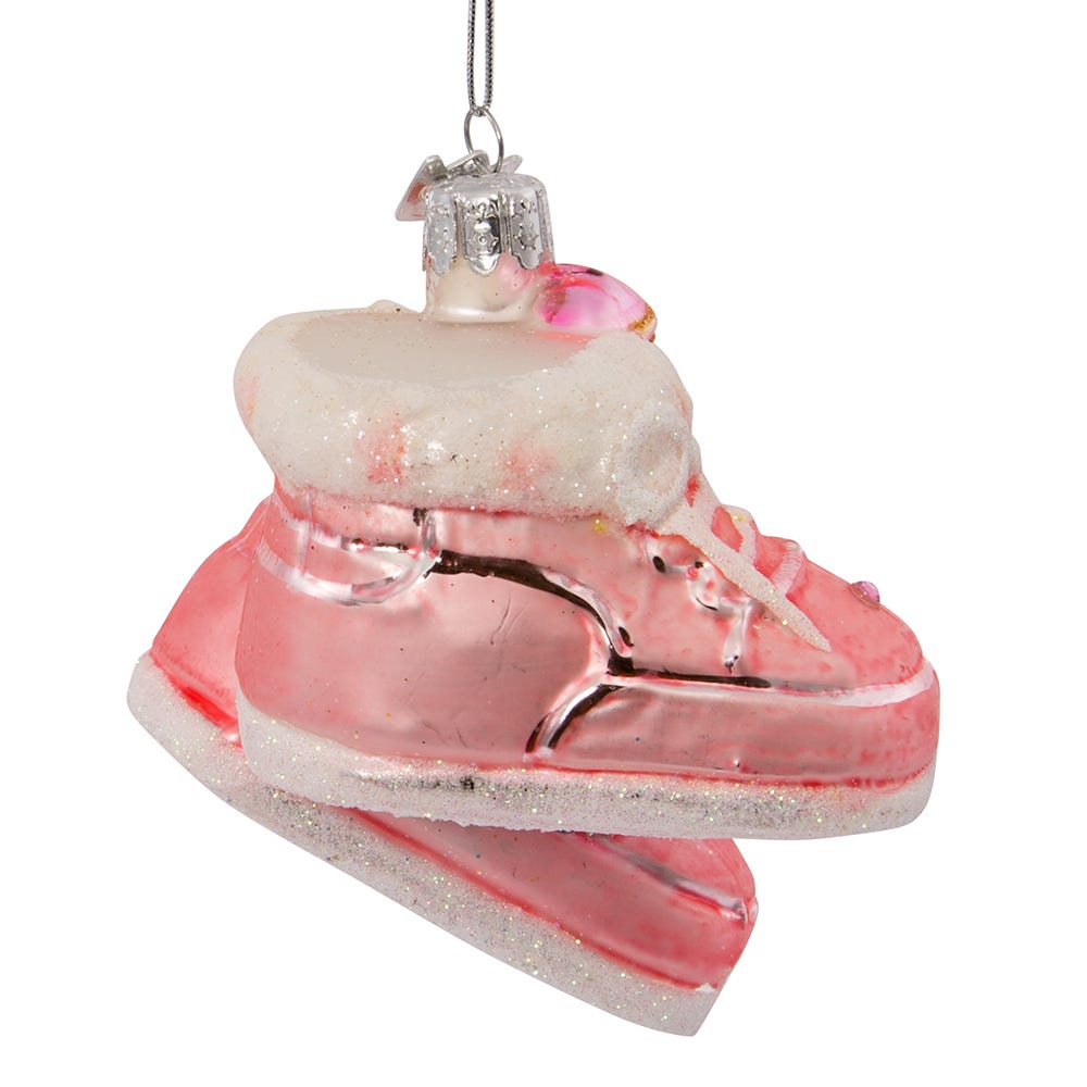 Kurt S. Adler Noble Gems™ Baby Girl Glass Ornament Set, 4-Piece Box Set