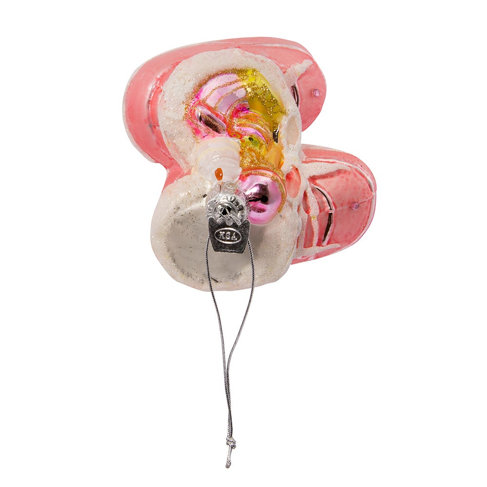 Kurt S. Adler Noble Gems™ Baby Girl Glass Ornament Set, 4-Piece Box Set