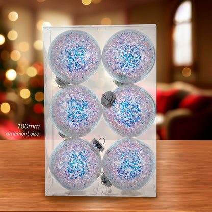 Kurt S. Adler Noble Gems™ Baby Girl Glass Ornament Set, 4-Piece Box Set
