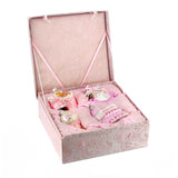 Kurt S. Adler Noble Gems™ Baby Girl Glass Ornament Set, 4-Piece Box Set