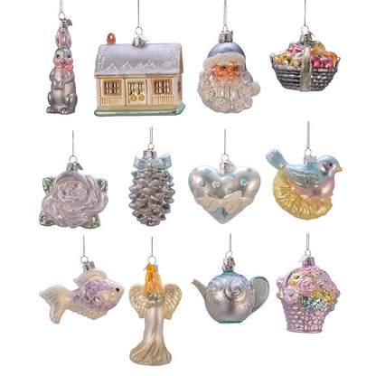Kurt S. Adler Noble Gems™ Wedding Ornaments Gift Box Set, Set Of 12