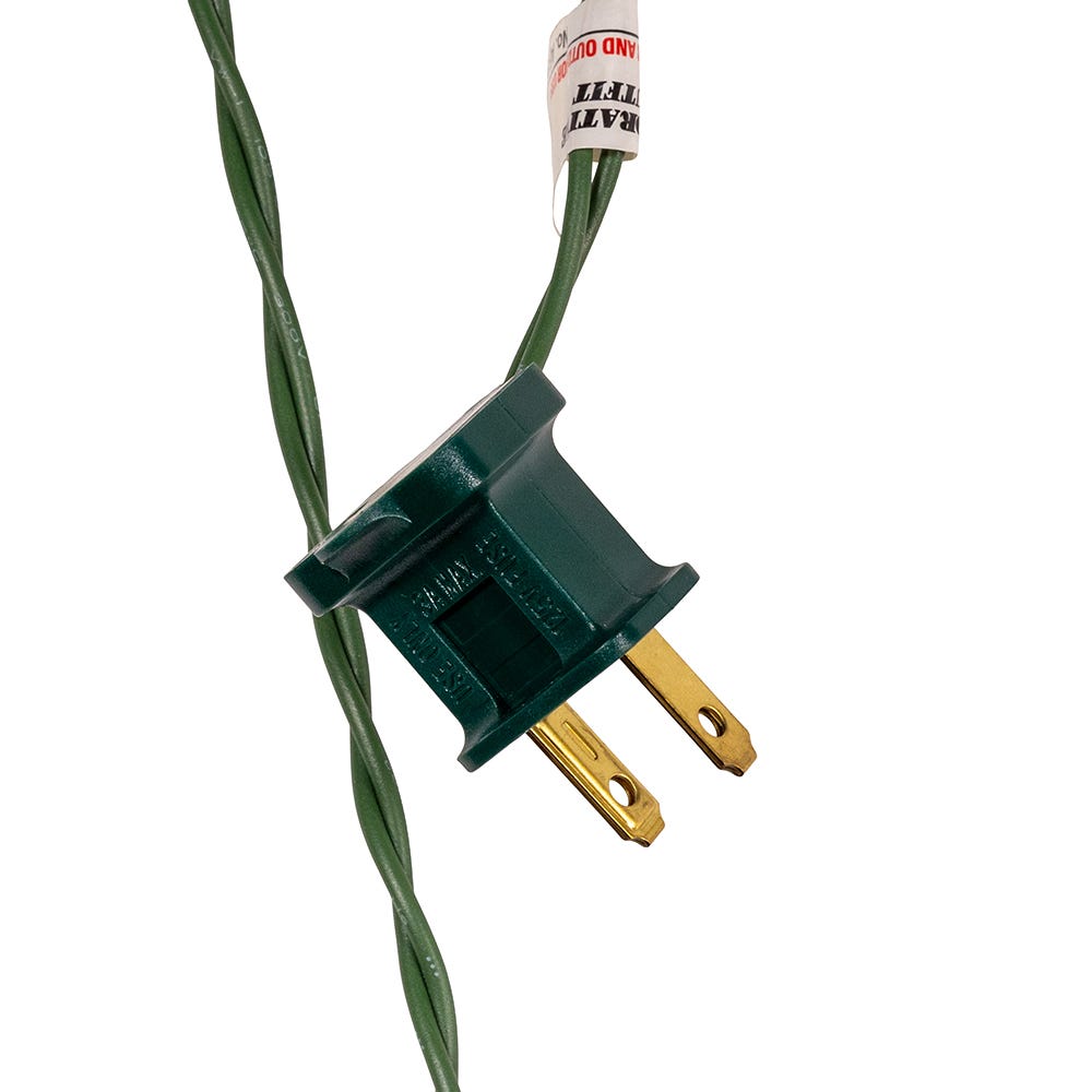 Kurt S. Adler 9' Pre-Lit Warm White Twinkle LED Vanderbilt Garland