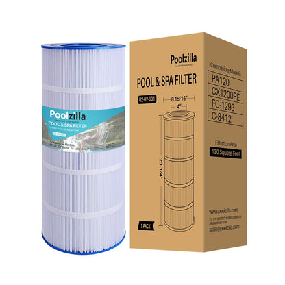 Pool Filter Cartridge for C1200 - Replaces Pleatco PA120, Hayward CX1200-RE