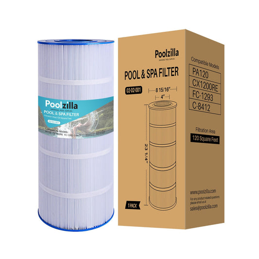 Pool Filter Cartridge for C1200 - Replaces Pleatco PA120, Hayward CX1200-RE