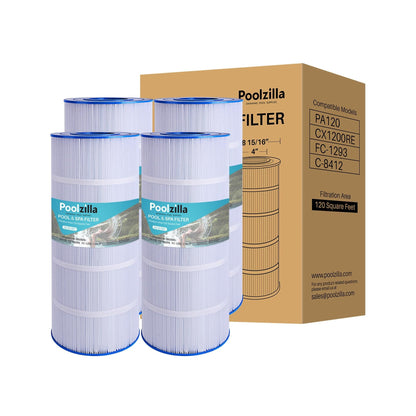 Pool Filter Cartridge for C1200 - Replaces Pleatco PA120, Hayward CX1200-RE