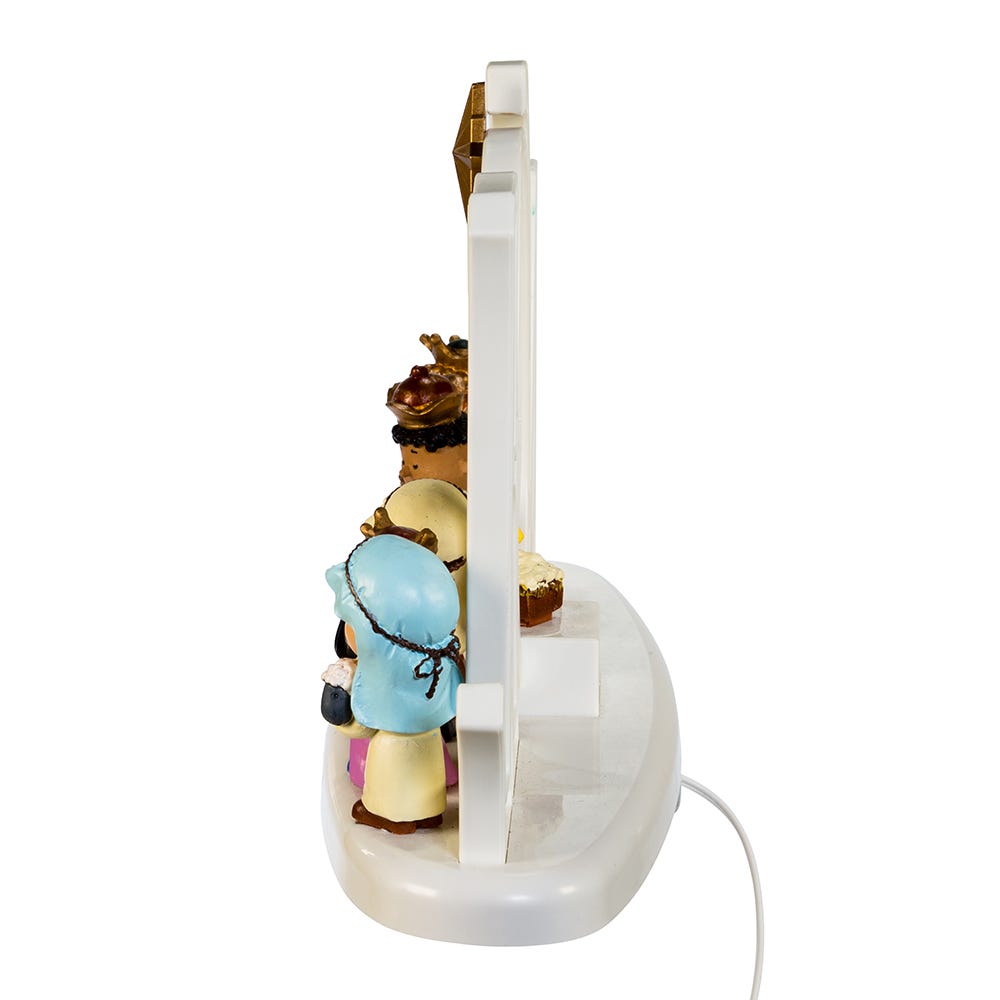 Kurt S. Adler Peanuts© Battery-Operated LED Lighted Nativity Scene