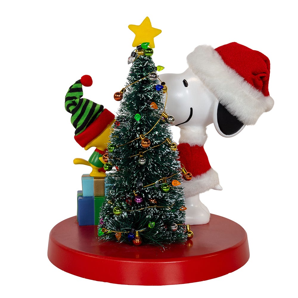 Kurt S. Adler Peanuts© Snoopy & Woodstock Table Piece