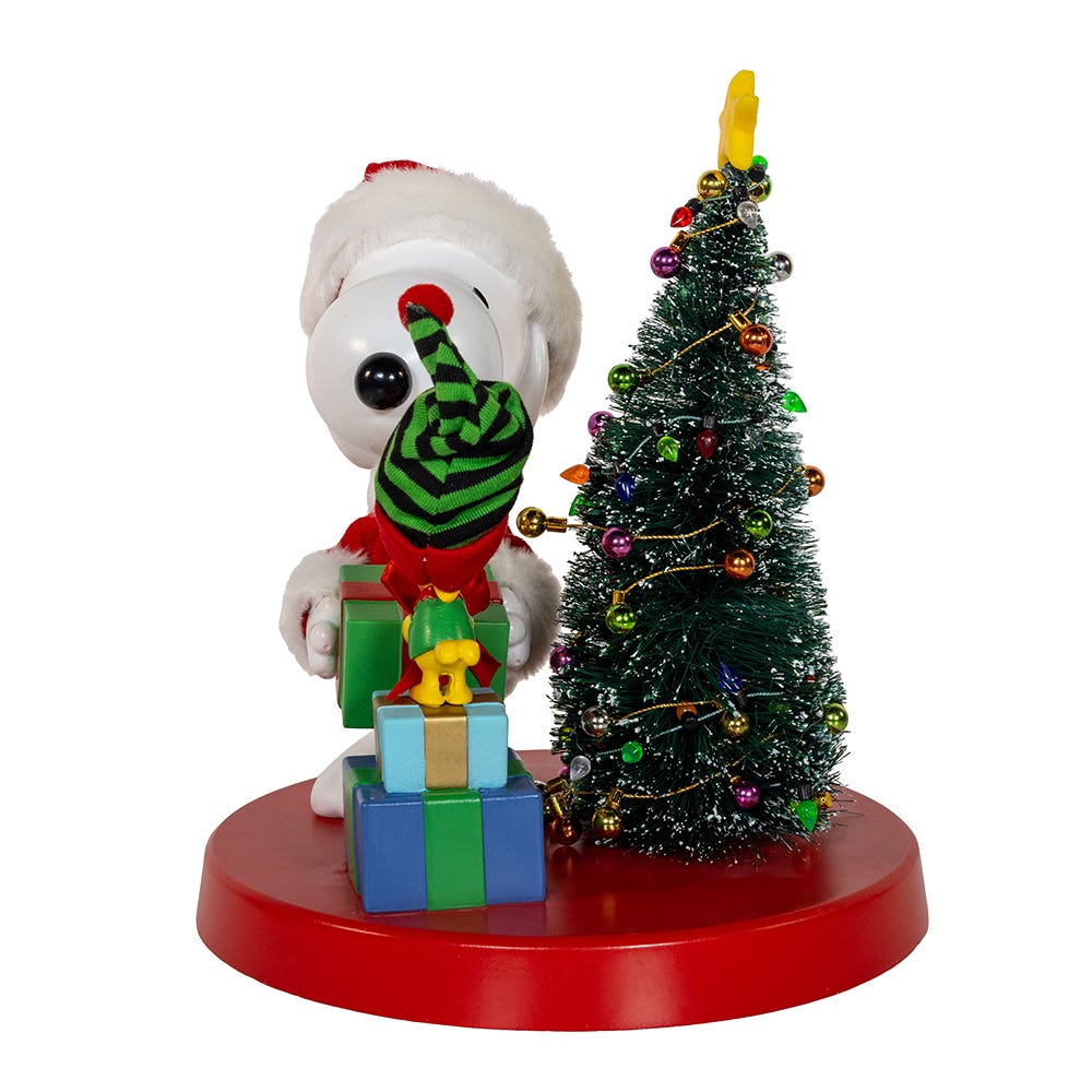 Kurt S. Adler Peanuts© Snoopy & Woodstock Table Piece