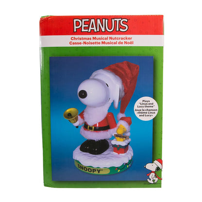 Kurt S. Adler 10“ Peanuts© Battery Operated Snoopy Musical Nutcracker