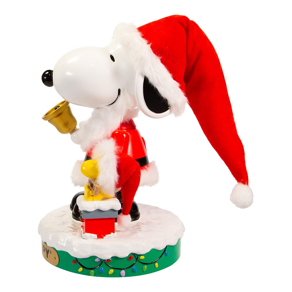 Kurt S. Adler 10“ Peanuts© Battery Operated Snoopy Musical Nutcracker