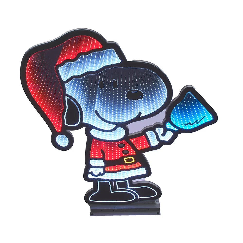 Kurt S. Adler 35.4“ Peanuts© Snoopy With Bell Outdoor Infinity Light