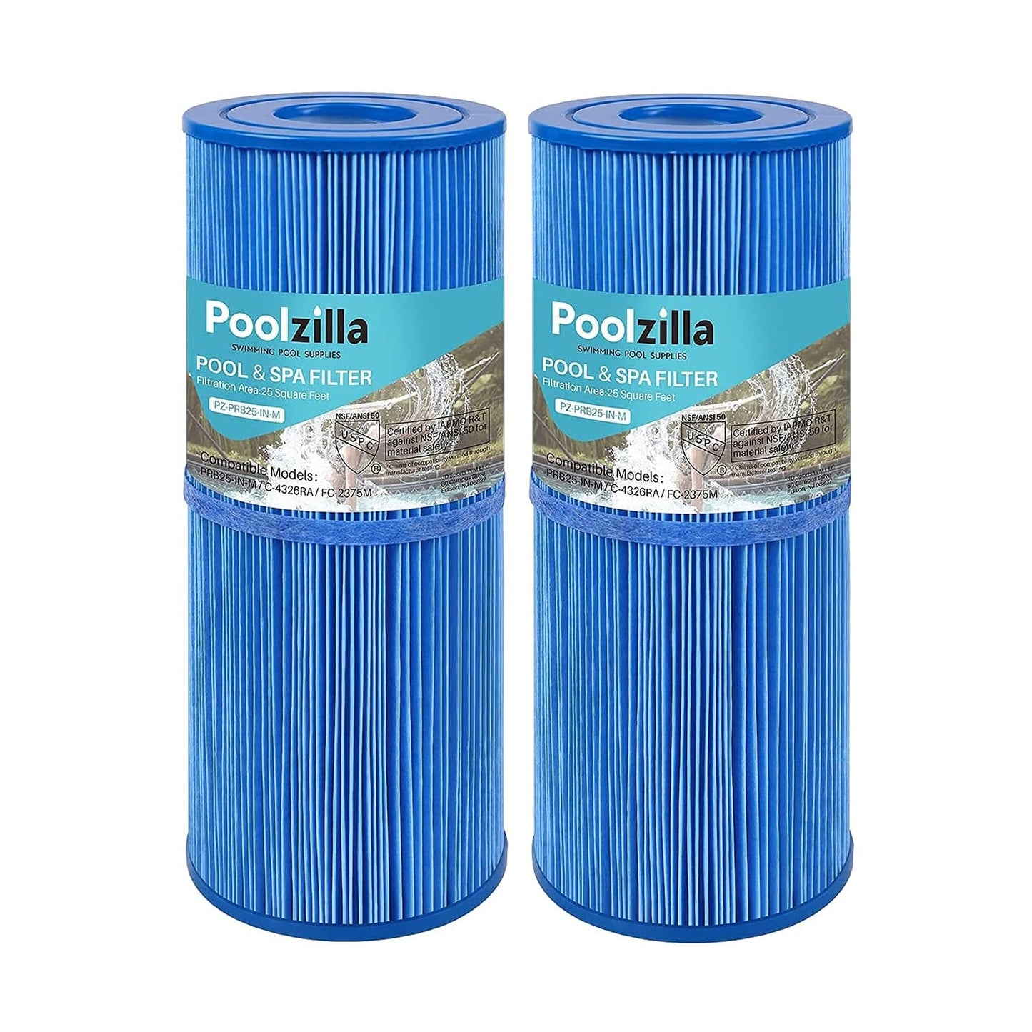 Spa Filter Cartridge for Rainbow Dynamic 25 - Replaces PC-2375, Pleatco 17-2327