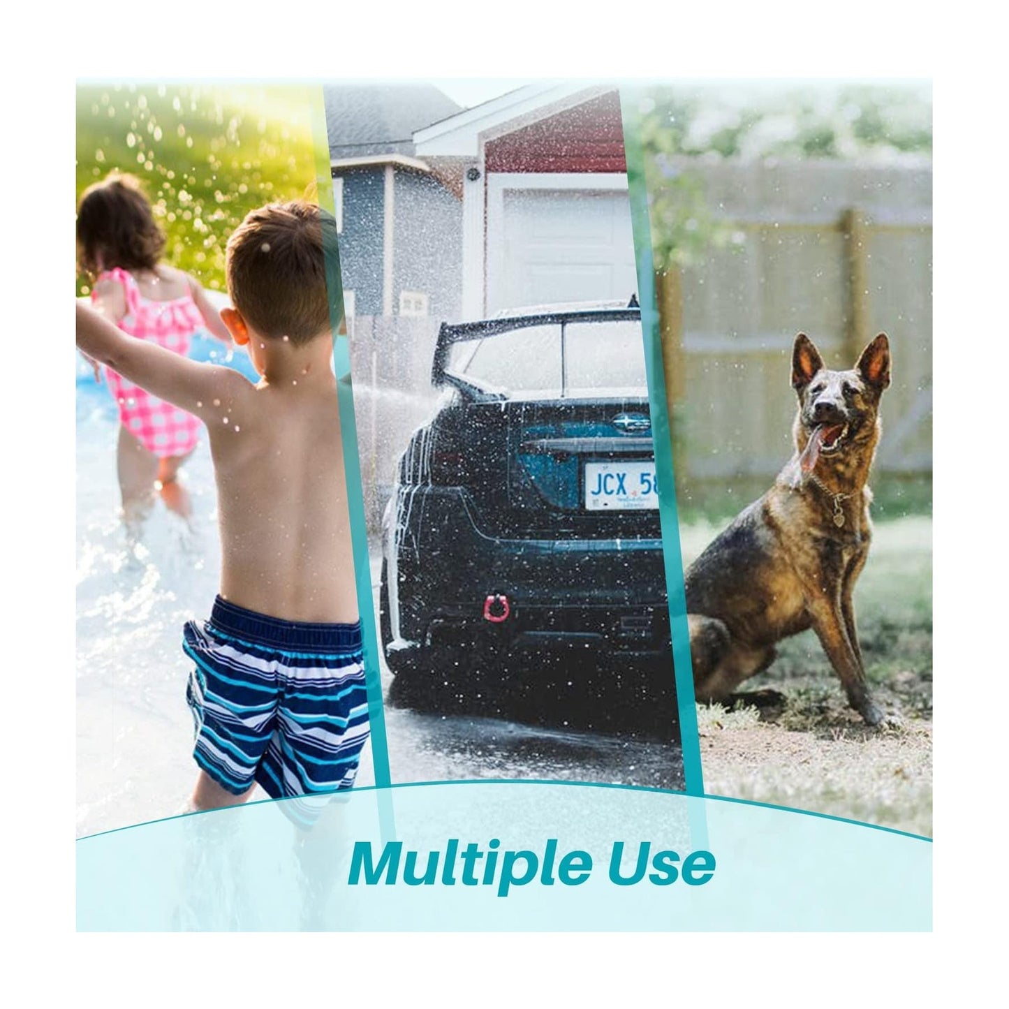 Poolzilla Prefilter for Pools, Spas, & Hot Tubs (3/4" Threads) Reduce Metals, Odors, and Chlorine Up to 8,000 Gallons