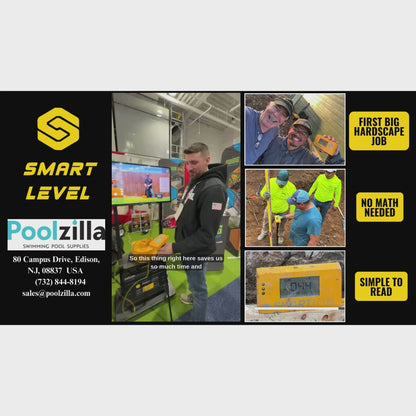 Smart Level | Standard Precision Construction Altimeter with Bluetooth, Carrying Case, Monopod, and App - 1/16" Accuracy