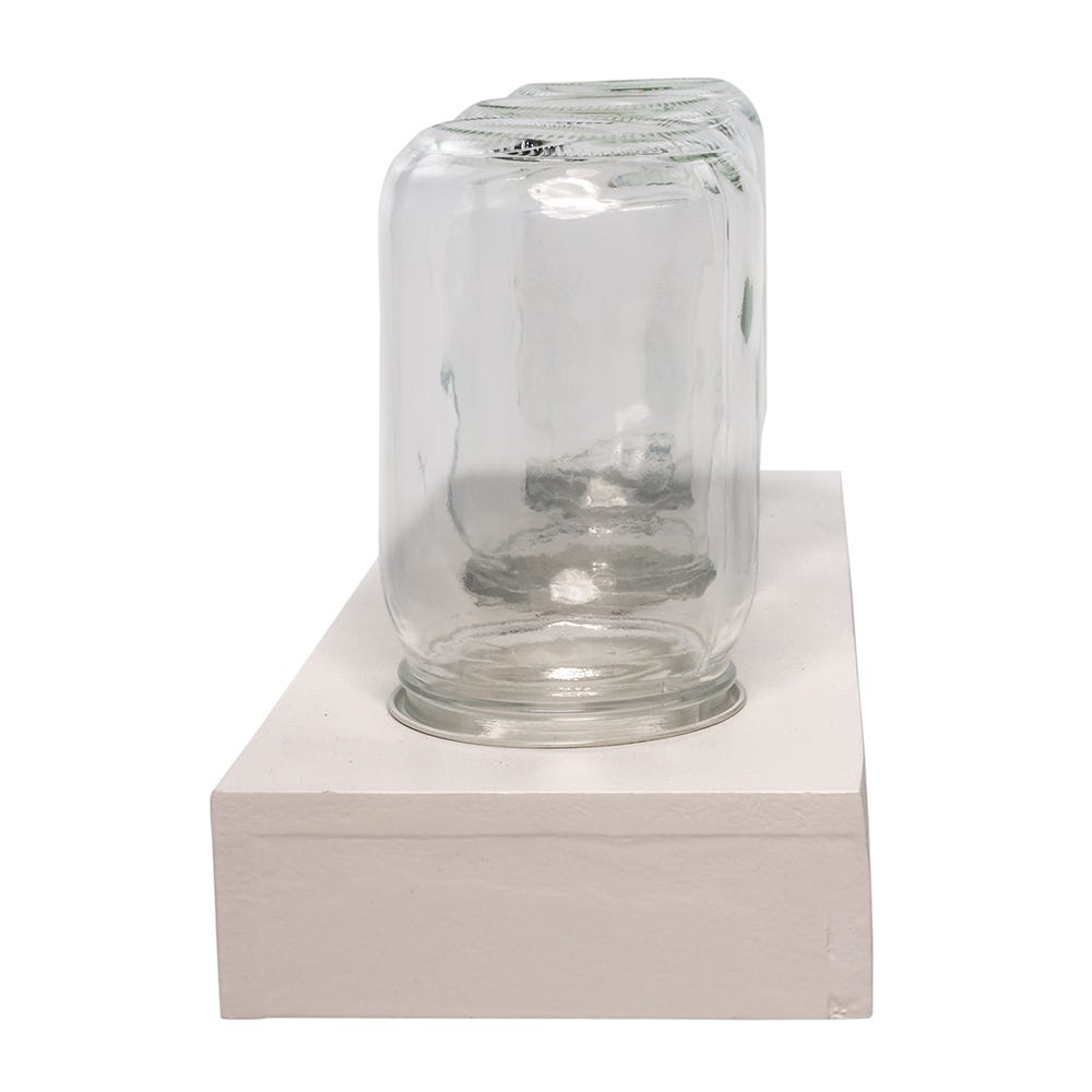 Kurt S. Adler 13“ 3-Piece Mason Jar Fairy Light Display