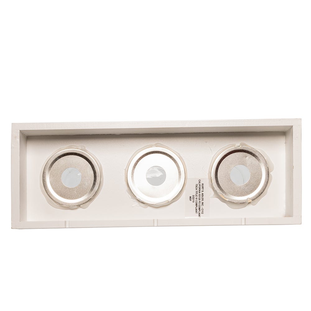 Kurt S. Adler 13“ 3-Piece Mason Jar Fairy Light Display