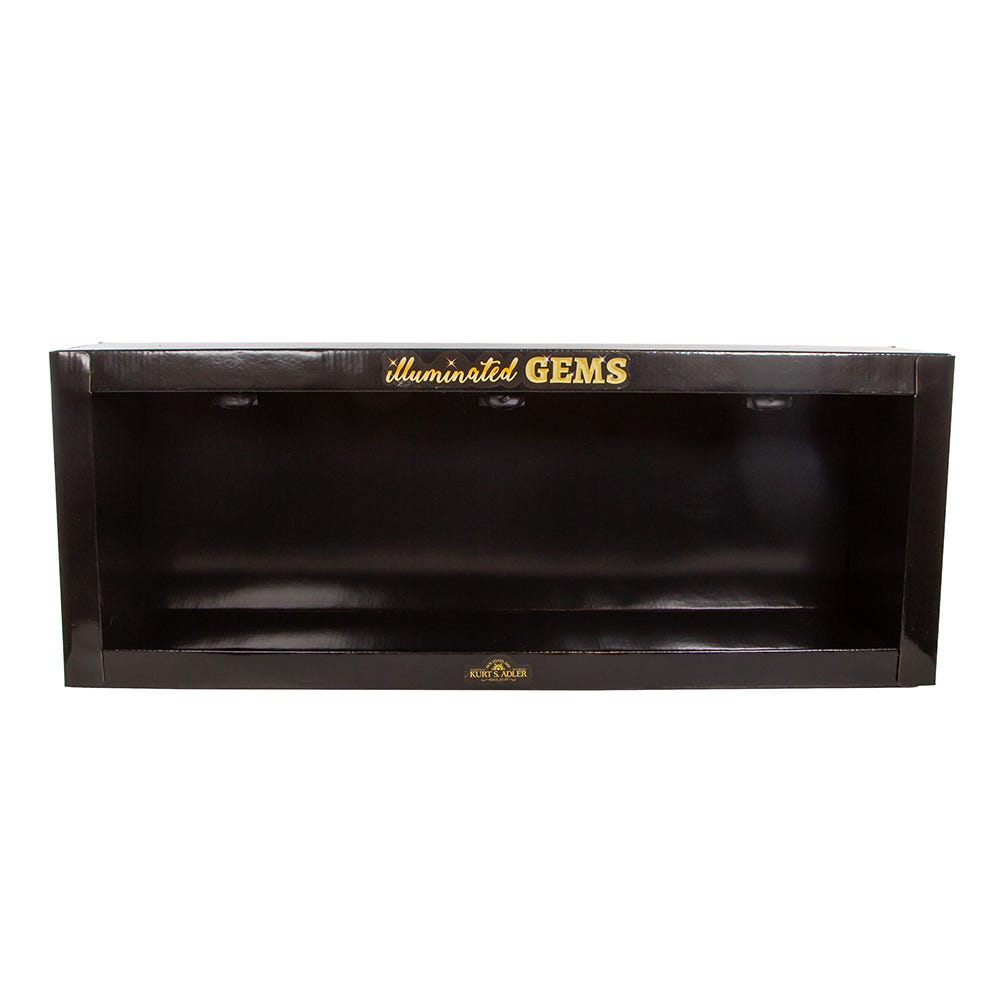 Kurt S. Adler Black Illuminated Gems Display (For USB Glass)