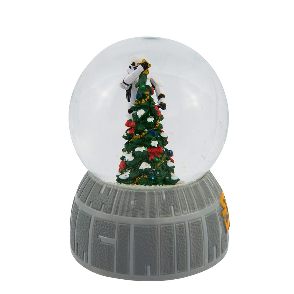 Kurt S. Adler 100MM Star Wars™ Stormtrooper Decorating Christmas Tree Musical Water Globe