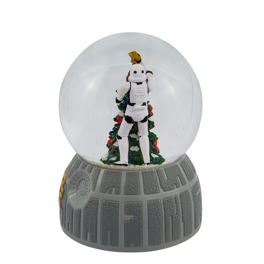 Kurt S. Adler 100MM Star Wars™ Stormtrooper Decorating Christmas Tree Musical Water Globe