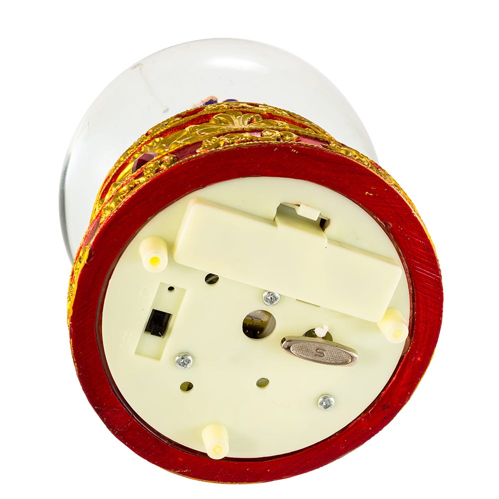 Kurt S. Adler 120MM Musical Lighted Nutcracker Water Globe