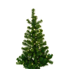 Kurt S. Adler 3' Pre-Lit Clear Incandescent Norway Pine Wall Tree