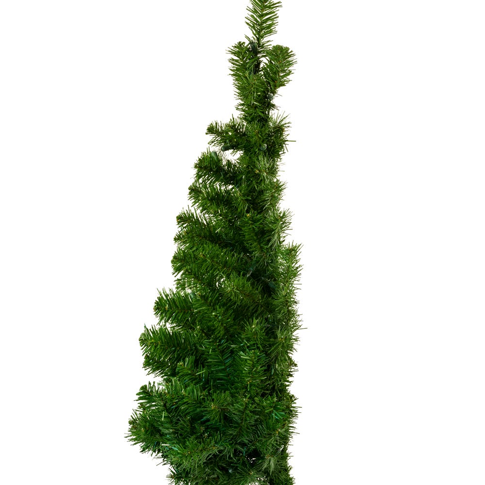 Kurt S. Adler 3' Pre-Lit Clear Incandescent Norway Pine Wall Tree