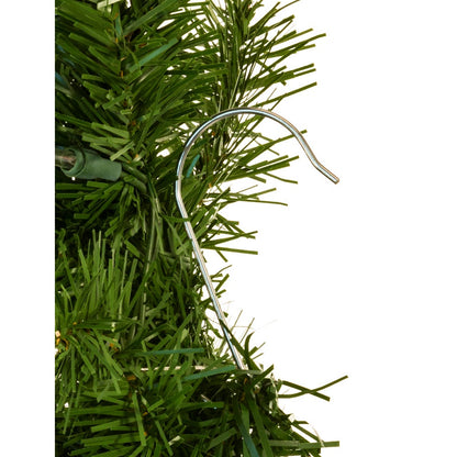 Kurt S. Adler 3' Pre-Lit Clear Incandescent Norway Pine Wall Tree