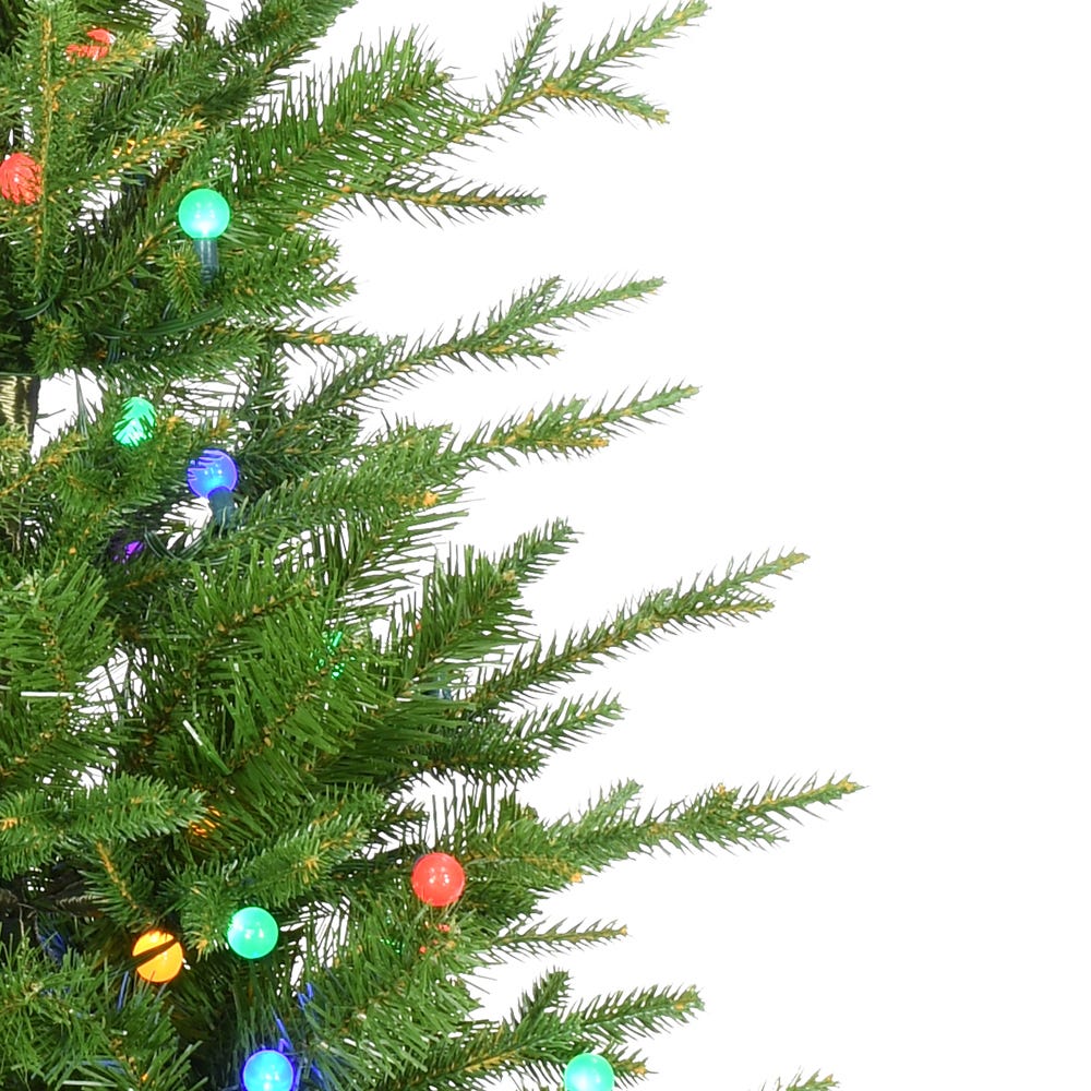 Kurt S. Adler 3' Pre-Lit Multicolored LED Timberland Tree