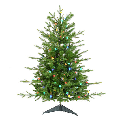 Kurt S. Adler 3' Pre-Lit Multicolored LED Timberland Tree