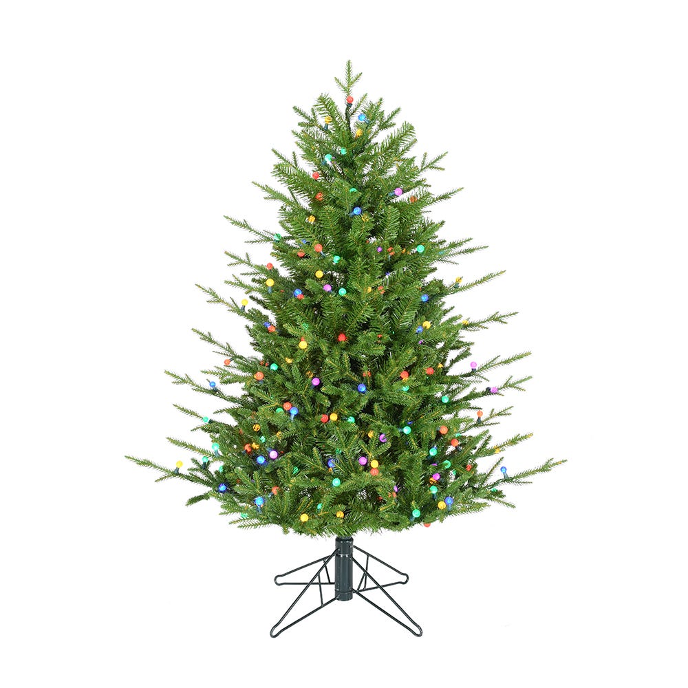 Kurt S. Adler 5' Pre-Lit Multicolored LED Timberland Tree