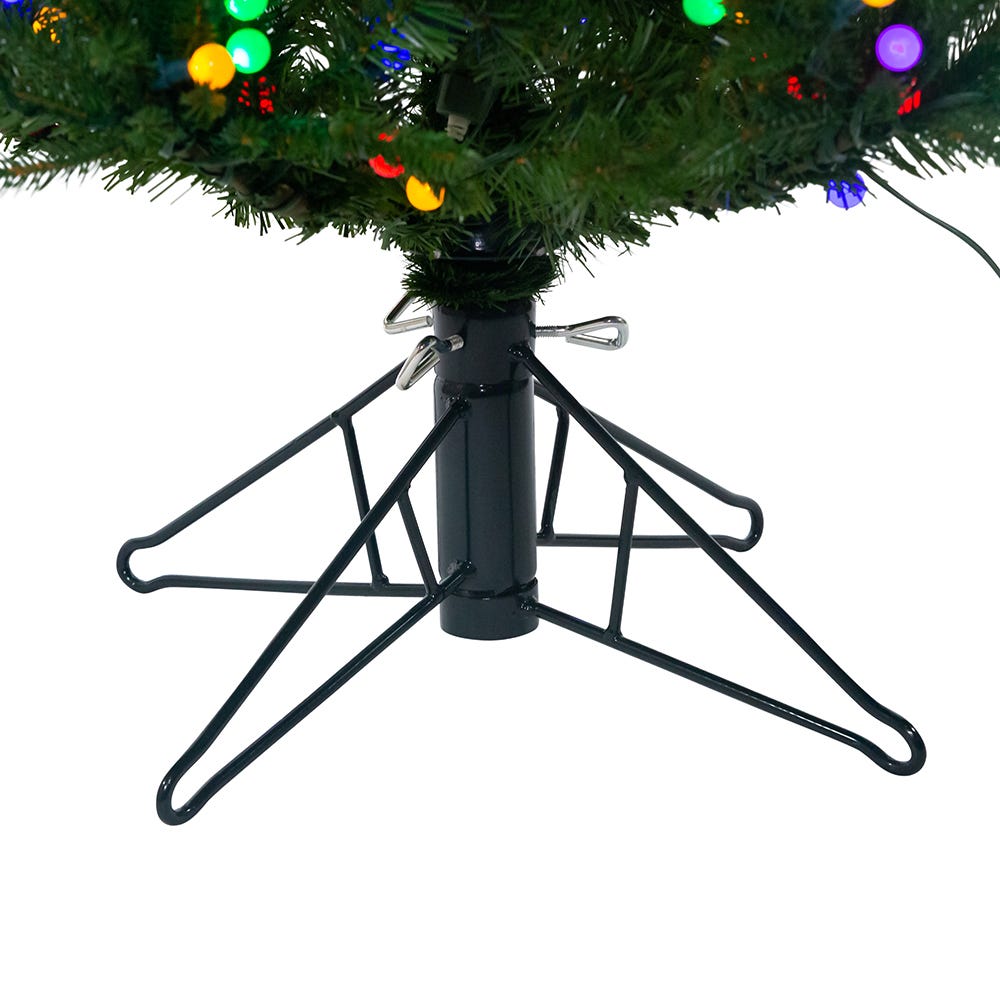 Kurt S. Adler 5' Pre-Lit Multicolored LED Timberland Tree