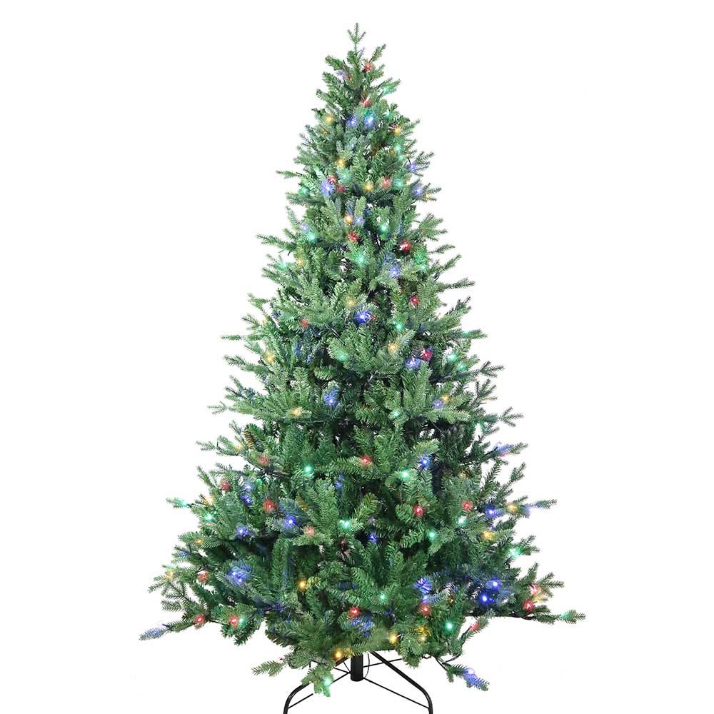 Kurt S. Adler 7' Pre-Lit Multicolor LED Jackson Pine Tree