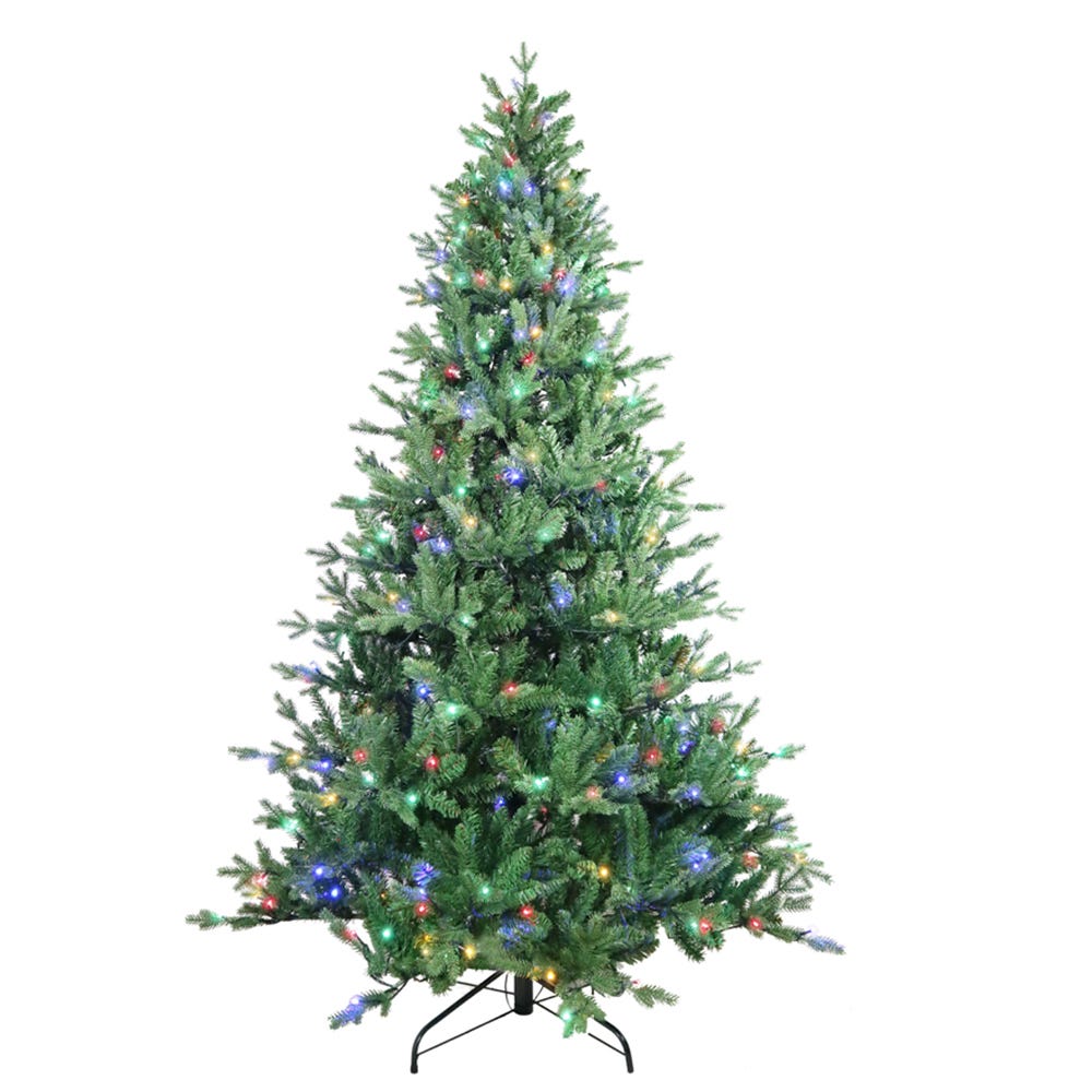 Kurt S. Adler 7' Pre-Lit Multicolor LED Jackson Pine Tree