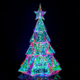 Kurt S. Adler 20“ Lighted Magical Iridescence Holographic Christmas Tree