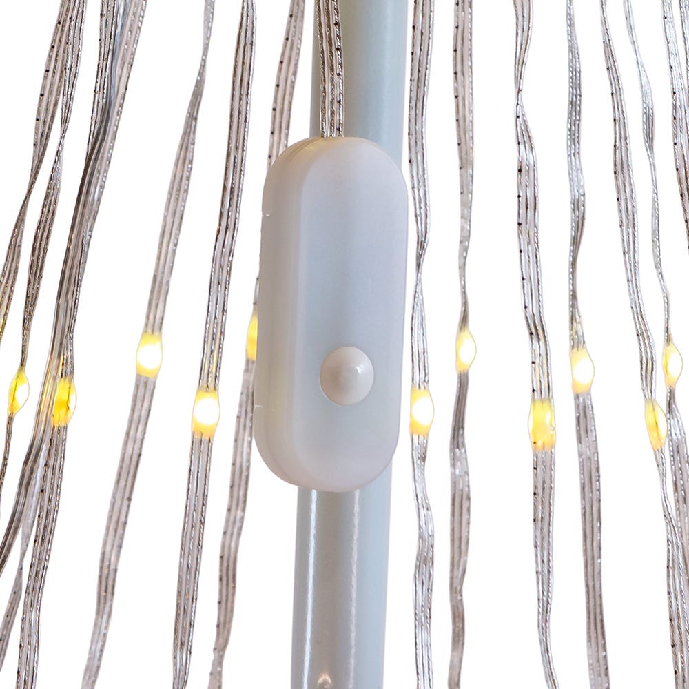 Kurt S. Adler 6' Pre-Lit RGB LED Collapsible Decorated Tree