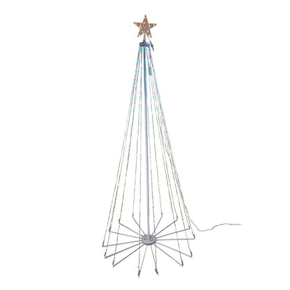 Kurt S. Adler 6' Pre-Lit RGB LED Collapsible Decorated Tree