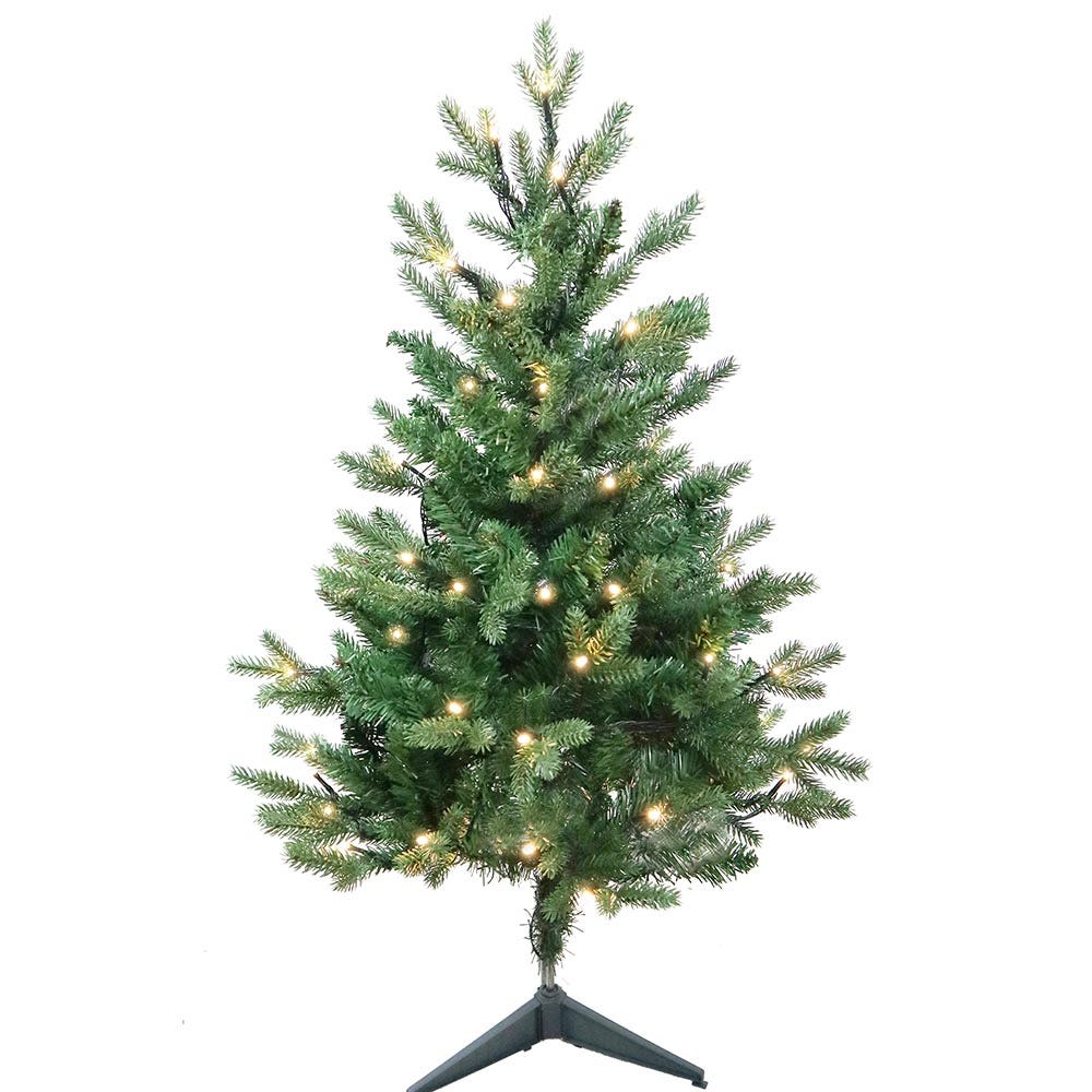 Kurt S. Adler 3' Pre-Lit Warm White LED Jackson Pine Tree