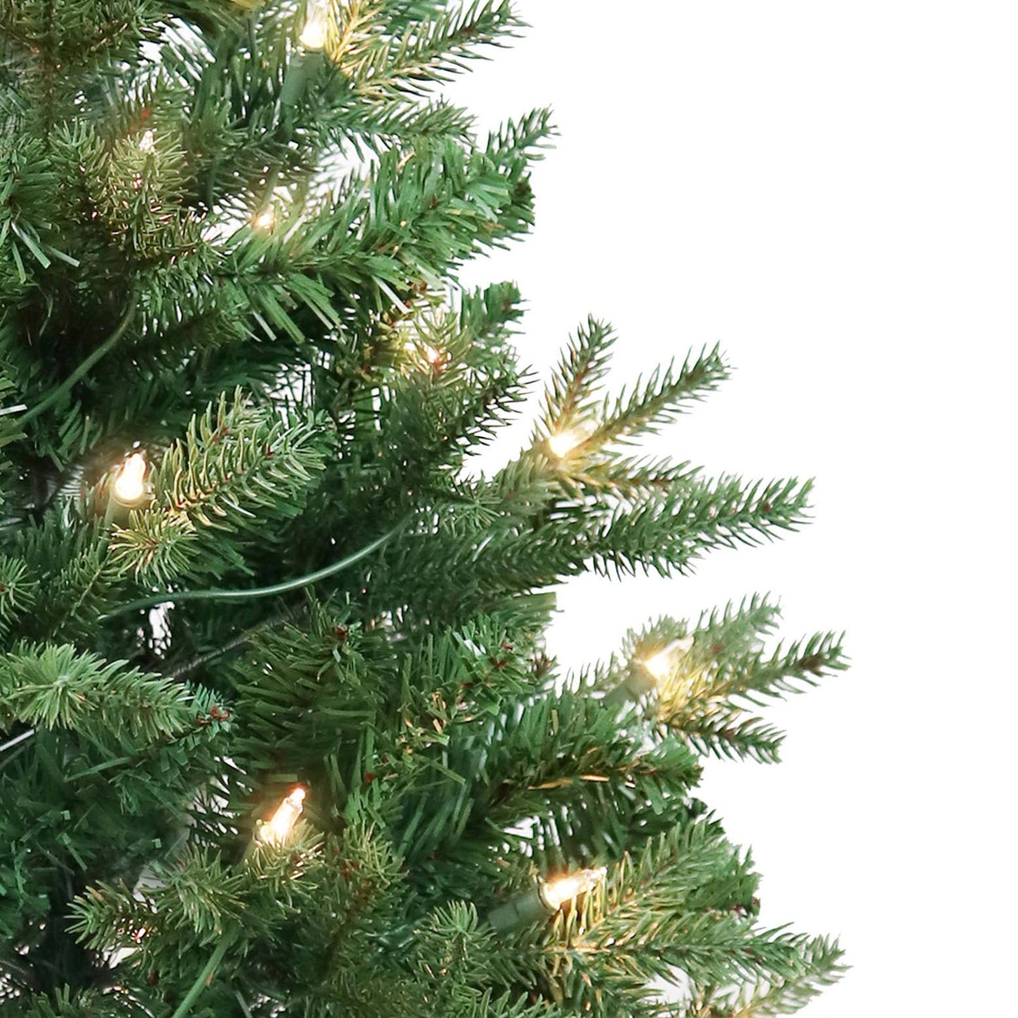 Kurt S. Adler 3' Pre-Lit Clear Incandescent Jackson Pine Tree