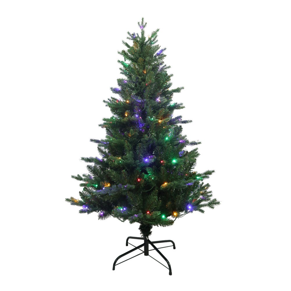 Kurt S. Adler 4.5' Pre-Lit Multicolor LED Jackson Pine Tree
